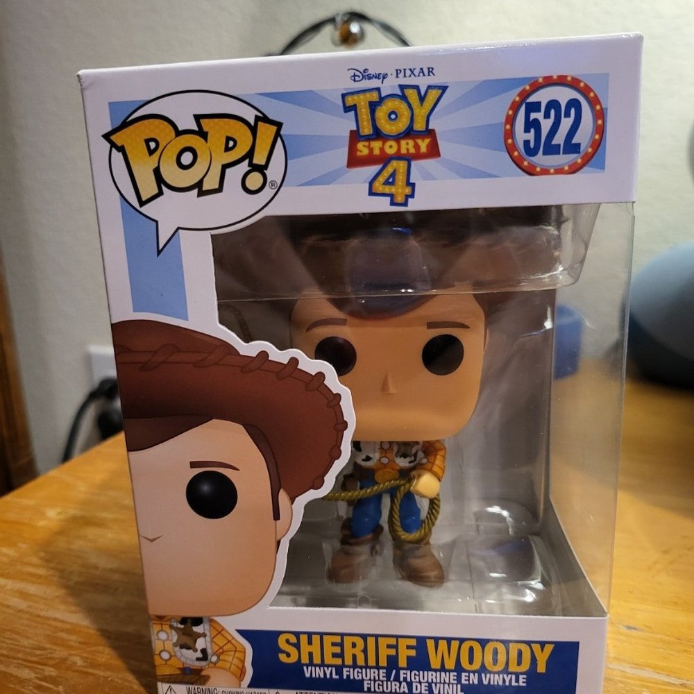 Disney Pixar Toy Story 4 Sheriff Woody Funko Pop